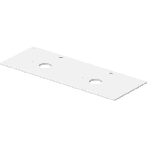 Duravit Sivida Konsole, 2 Ausschnitte links und rechts,