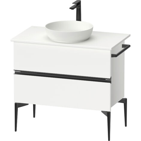 Duravit Sivida Konsolenwaschtischunterbau, 2 Schubkästen,