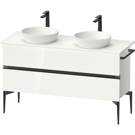 Duravit Sivida Konsolenwaschtischunterbau, 2 Schubkästen,