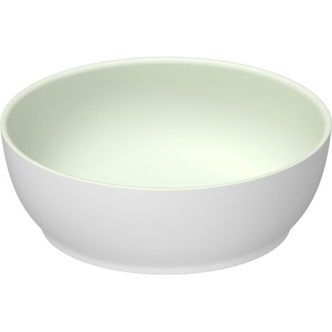 Duravit Sivida lavabos sobre encimera redondo, 300x300mm, sin