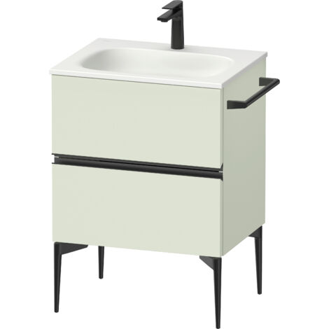 Duravit Sivida Meuble sous-lavabo, 2 tiroirs, poignée encastrée