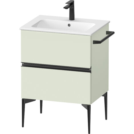 Duravit Sivida Meuble sous-lavabo, 2 tiroirs, poignée encastrée