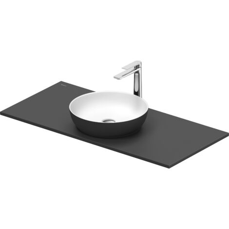 Duravit Sivida Waschtisch Set rund inklusive Konsole