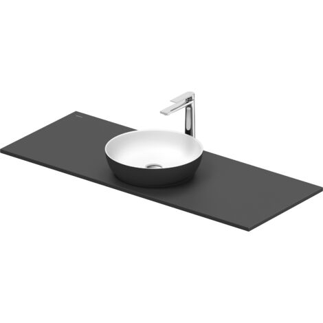 Duravit Sivida Waschtisch Set rund inklusive Konsole