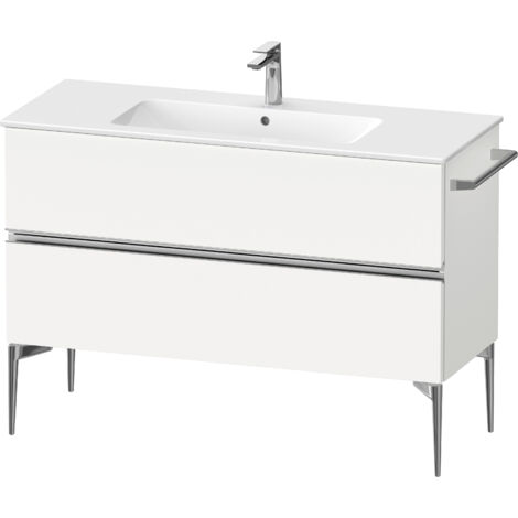 Duravit Sivida Waschtischunterbau, 2 Schubkästen, Griffleiste