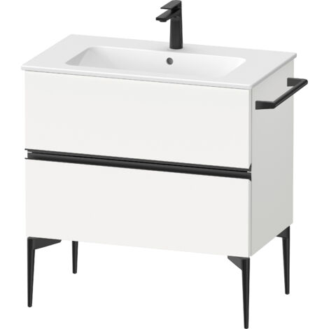 Duravit Sivida Waschtischunterbau, 2 Schubkästen, Griffleiste