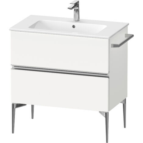 Duravit Sivida Waschtischunterbau, 2 Schubkästen, Griffleiste