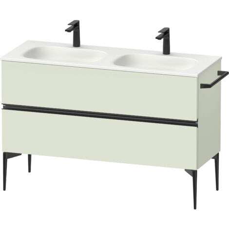 Duravit Sivida Waschtischunterbau, 2 Schubkästen, Griffleiste
