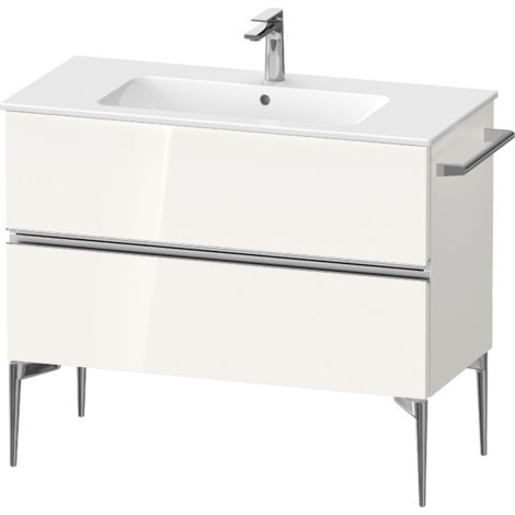 Duravit Sivida Waschtischunterbau, 2 Schubkästen, Griffleiste