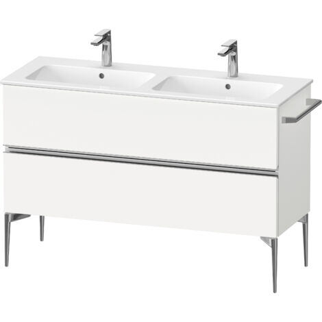 Duravit Sivida Waschtischunterbau, 2 Schubkästen, Griffleiste