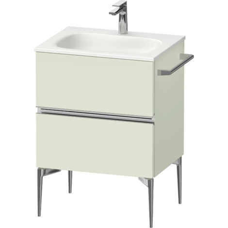 Duravit Sivida Waschtischunterbau, 2 Schubkästen, Griffleiste