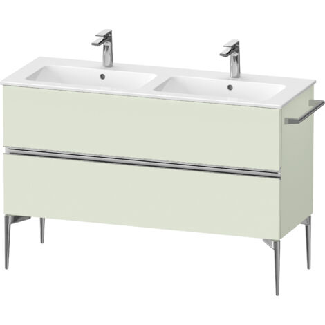 Duravit Sivida Waschtischunterbau, 2 Schubkästen, Griffleiste