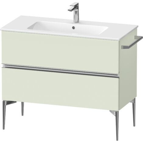 Duravit Sivida Waschtischunterbau, 2 Schubkästen, Griffleiste