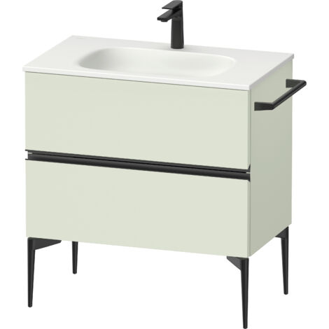 Duravit Sivida Waschtischunterbau, 2 Schubkästen, Griffleiste