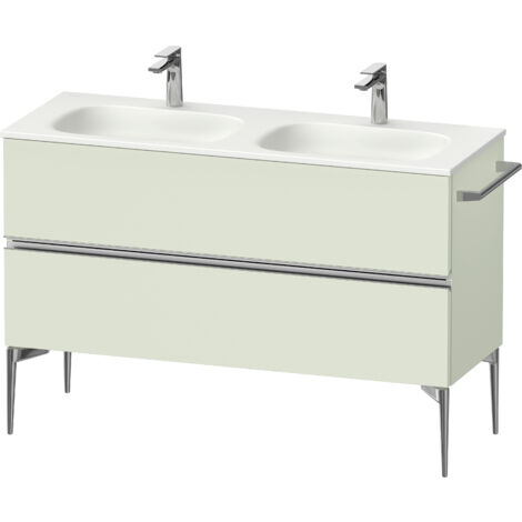 Duravit Sivida Waschtischunterbau, 2 Schubkästen, Griffleiste