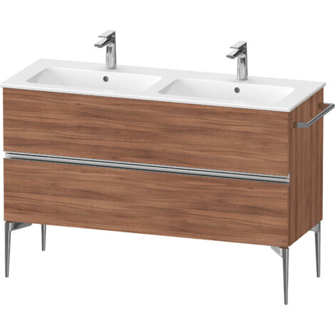 Duravit Sivida Waschtischunterbau, 2 Schubkästen, Griffleiste
