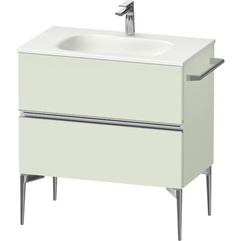 Duravit Sivida Waschtischunterbau, 2 Schubkästen, Griffleiste