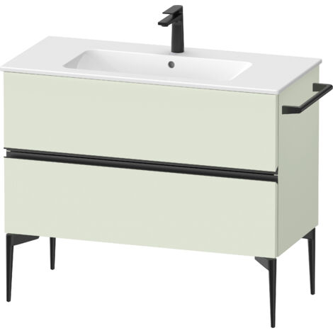 Duravit Sivida Waschtischunterbau, 2 Schubkästen, Griffleiste