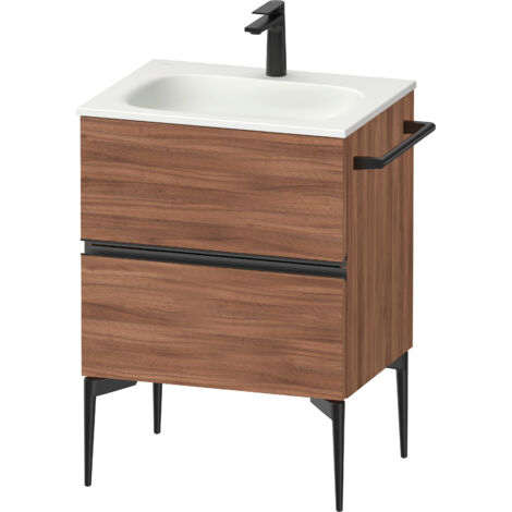 Duravit Sivida Waschtischunterbau, 2 Schubkästen, Griffleiste