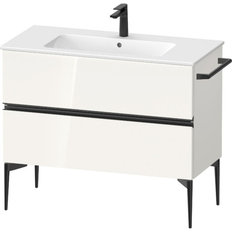 Duravit Sivida Waschtischunterbau, 2 Schubkästen, Griffleiste