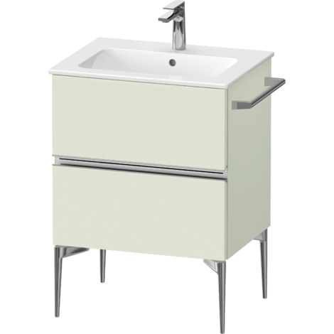 Duravit Sivida Waschtischunterbau, 2 Schubkästen, Griffleiste