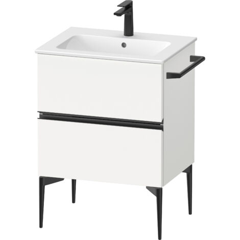Duravit Sivida Waschtischunterbau, 2 Schubkästen, Griffleiste
