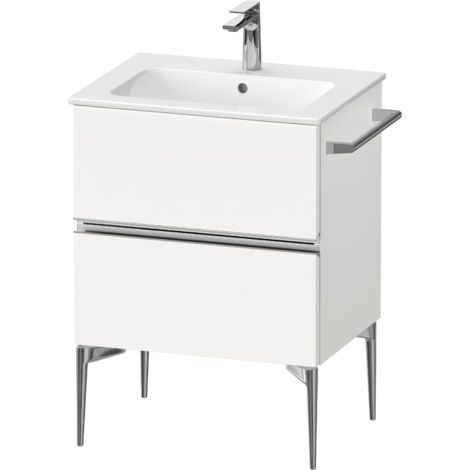 Duravit Sivida Waschtischunterbau, 2 Schubkästen, Griffleiste