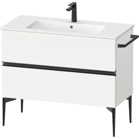 Duravit Sivida Waschtischunterbau, 2 Schubkästen, Griffleiste