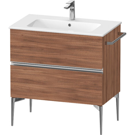 Duravit Sivida Waschtischunterbau, 2 Schubkästen, Griffleiste