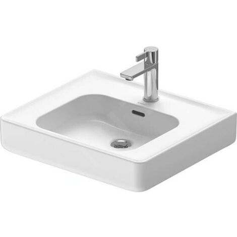 Duravit Soleil by Starck - Lavabo 550x480 mm, avec trop-plein, trou pour robinet, blanc 2376550000