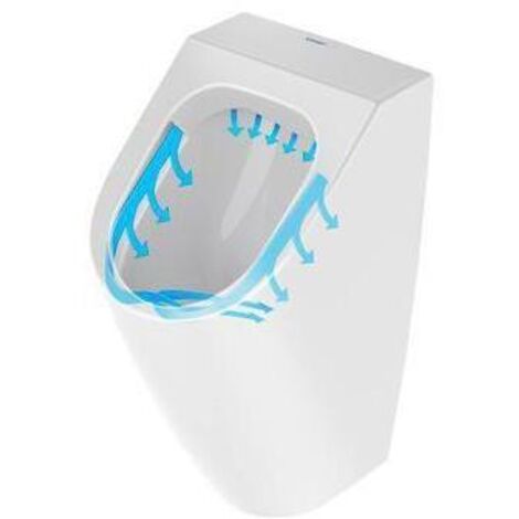 Duravit Soleil by Starck Urinal, rimless, ohne Fliege,