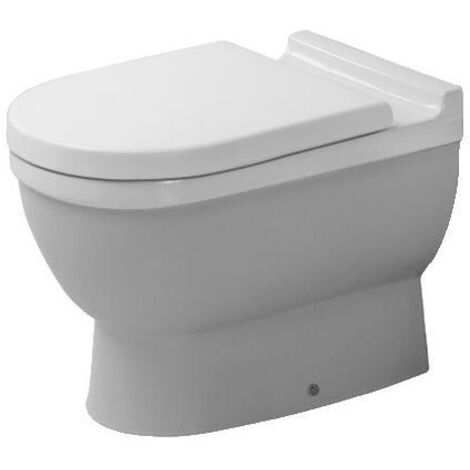 Duravit Stand Tiefspül WC Starck 3 56cm, Abgang waagerecht,