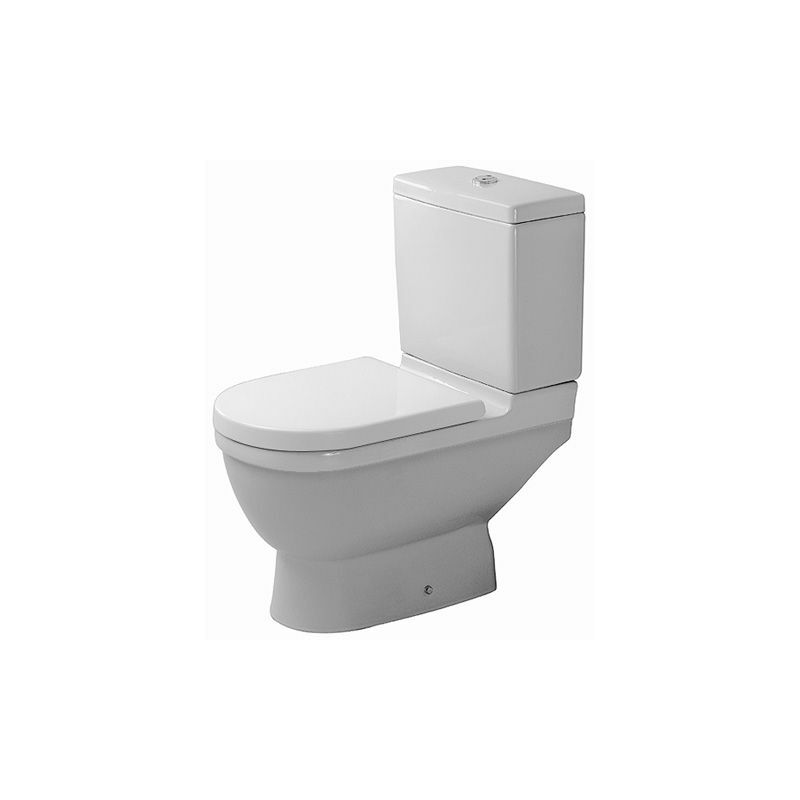 

Duravit stand WC Kombi Starck 3 65,5cm, salida vertical, blanco, color: Blanco - 0126010000