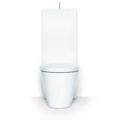 Duravit Starck 1 - Aufsatzspülkasten 39x13 cm, Weiß, Spülkasten, Anslchuss  links, Spülen 6 L 8727100005
