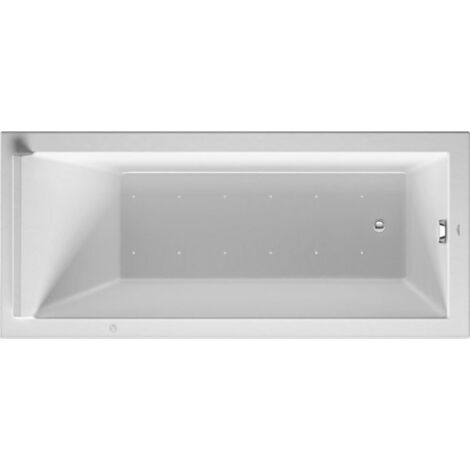 Duravit Starck Bains à remous, à encastrer, simple dos,