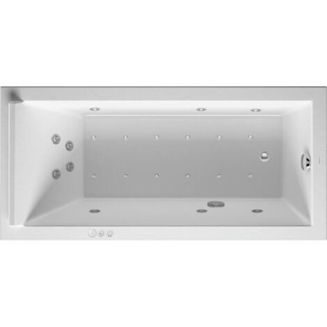Duravit Starck Bains à remous, à encastrer, simple dos,