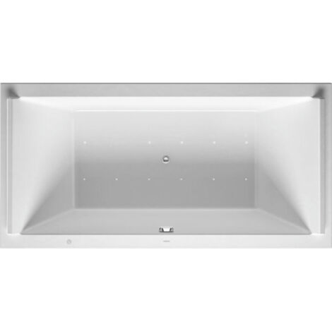 Duravit Starck Bains à remous, version à encastrer, double dos