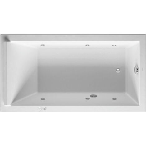 Duravit Starck bañera de hidromasaje, versión empotrada, 1