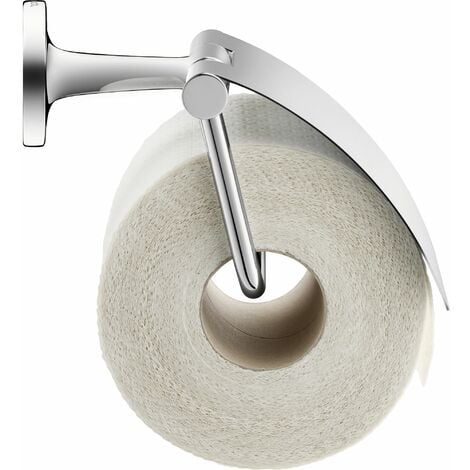 Duravit Starck T Dévidoir de papier wc avec couvercle Chromé 125x83x131 mm - 0099401000