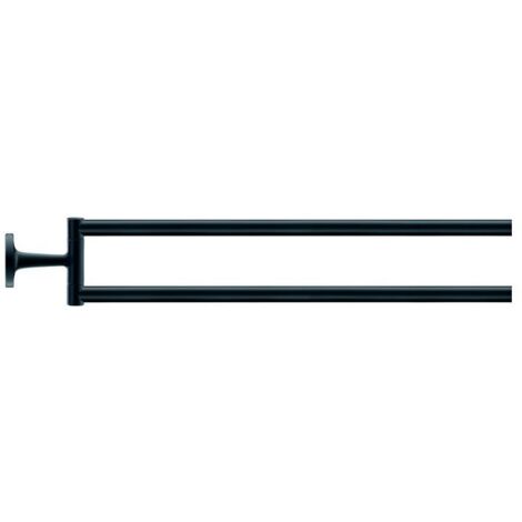 Duravit Starck T - Doppel-Handtuchhalter, drehbar, Länge 47 cm, Bronze gebürstet 0099410400
