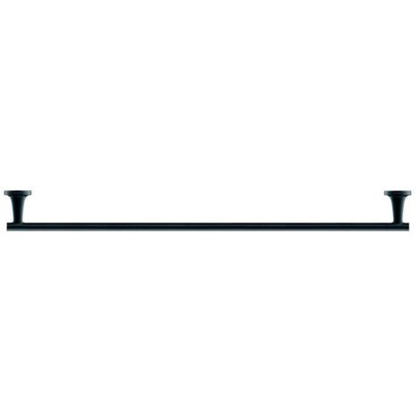 Duravit Starck T - Handtuchhalter, Länge 80 cm, schwarzmatt 0099434600