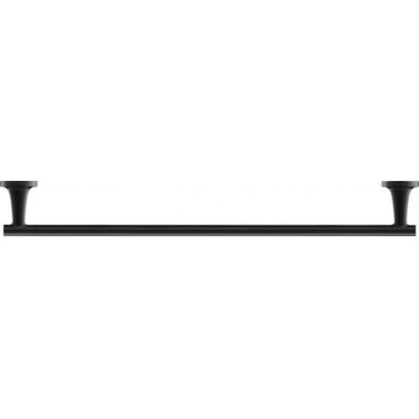 Duravit Starck T - Portasciugamani, lunghezza 60 cm, nero opaco 0099424600