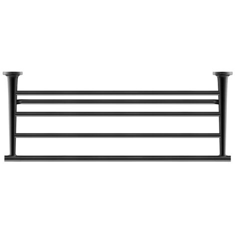Duravit Starck T - Portasciugamani, lunghezza 60 cm, nero opaco 0099444600