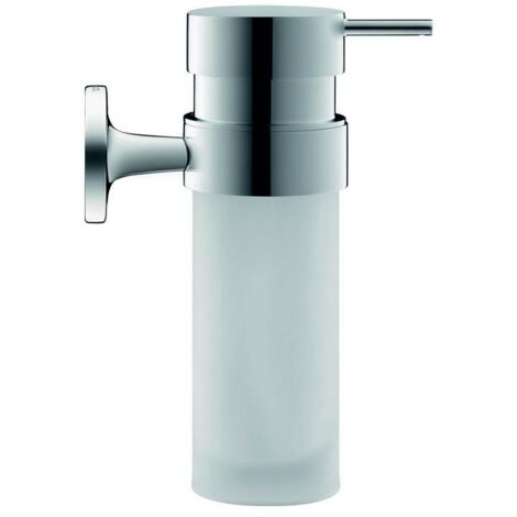 Duravit Starck T Seifenspender 0099351000 chrom, Wandmontage, Glas matt