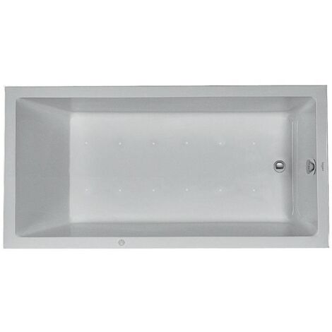 Duravit Starck Whirlpool, Einbauversion, 1 Rückenschräge,