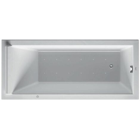 Duravit Starck Whirlpool, Einbauversion, 1 Rückenschräge,