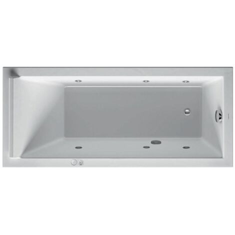 Duravit Starck Whirlpool, Einbauversion, 1 Rückenschräge,