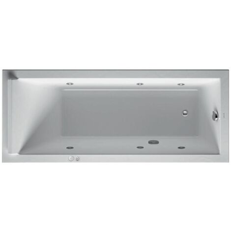 Duravit Starck Whirlpool, Einbauversion, 1 Rückenschräge,