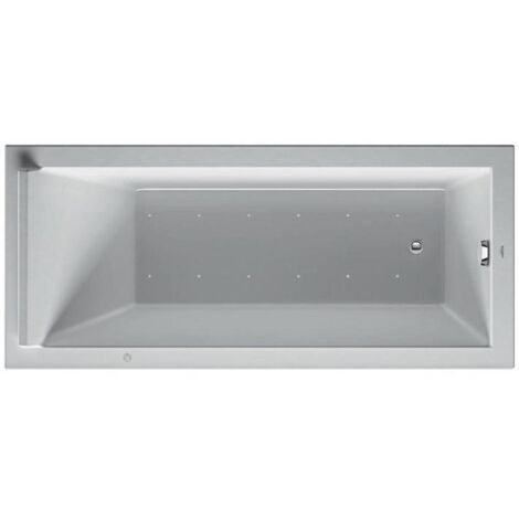 Duravit Starck Whirlpool, Einbauversion, 1 Rückenschräge,