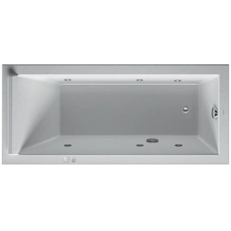 Duravit Starck Whirlpool, Einbauversion, 1 Rückenschräge,
